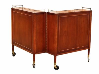 Henry P Glass Henry Glass Bar Cart