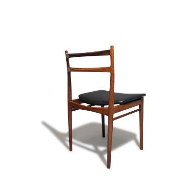 Henry Rosengren Hansen 6 Mid century Rosengren Hansen Rosewood Danish Dining Chairs
