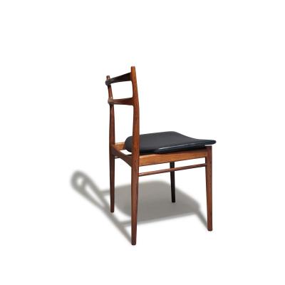 Henry Rosengren Hansen 6 Mid century Rosengren Hansen Rosewood Danish Dining Chairs