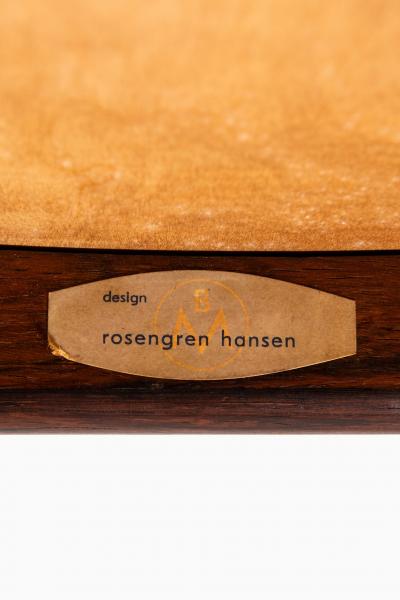 Henry Rosengren Hansen Dining Chairs Model 39 Produced by Brande M belfabrik