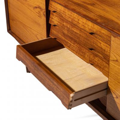 Henry Rosengren Hansen Henry Rosengren Hansen for Dyrlund Mid Century Danish Teak Credenza