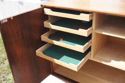 Henry Rosengren Hansen Large Rosewood Sideboard by Henry Rosengren Hansen