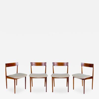 Henry Rosengren Hansen Set of 4 Rosewood Rosengren Hansen Dining Chairs