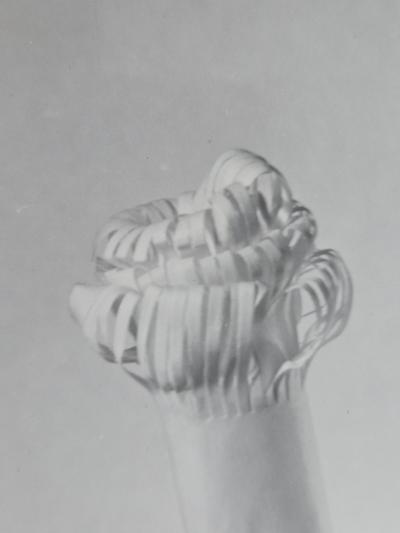 Henry Rox A Pork Chop Figure Diving Into a Frying Pan Photo Sculpture C 1944