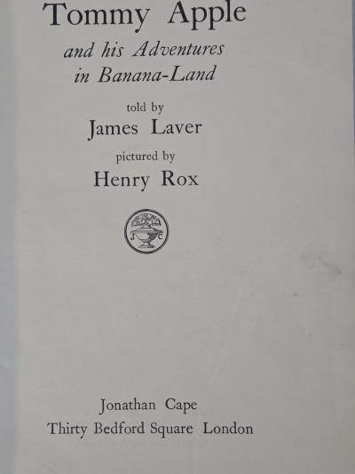 Henry Rox Henry Rox A Soft Carpet Tommy Apple 1934 Vintage Silver Print