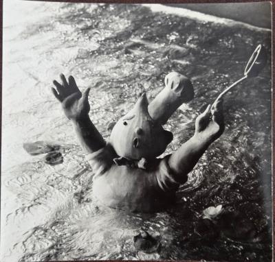 Henry Rox Henry Rox Mr Onion Shouting for Help 1936 Vintage Print