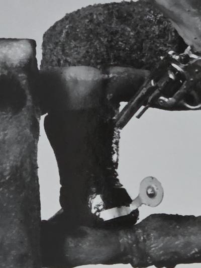 Henry Rox Henry Rox Pork Chop Cowboy USA Photo Sculpture Silver Gelatin 1940s