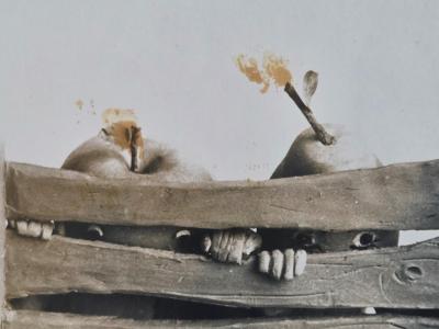 Henry Rox Henry Rox Tommy Apple Peggy Pear Frontispiece Silver Gelatin Photo 1935 1940