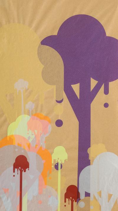 Henry Ryan McGinnis Silkscreen on Paper Untitled 5 and Untitled 7 by Ryan McGinnis 2007