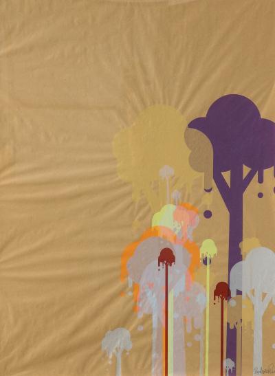 Henry Ryan McGinnis Silkscreen on Paper Untitled 5 and Untitled 7 by Ryan McGinnis 2007