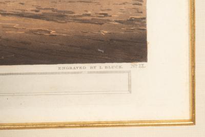 Henry Salt Engravings Of Pagoda At Ramisseran Ruins Of The Port