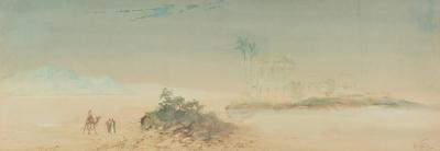 Henry Stanton 19th Century watercolour of Egypt by Henry Stanton Lynton