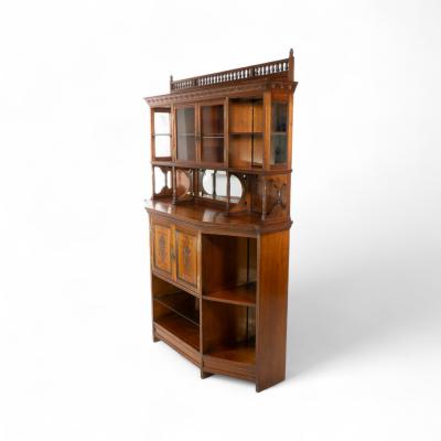 Henry William Batley Gregory Co H W Batley Attri an English Walnut Aesthetic Movement Sideboard