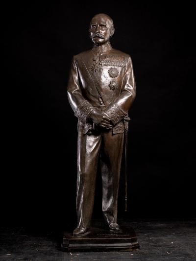 Herbert H Cawood Sir Frederick Lugard Colonial administrator Nigeria Bronze by Herbert Cawood