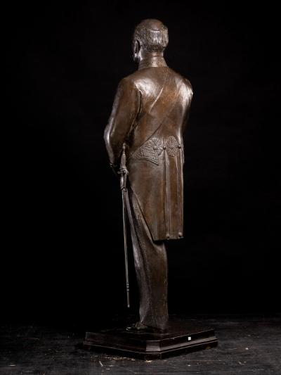 Herbert H Cawood Sir Frederick Lugard Colonial administrator Nigeria Bronze by Herbert Cawood