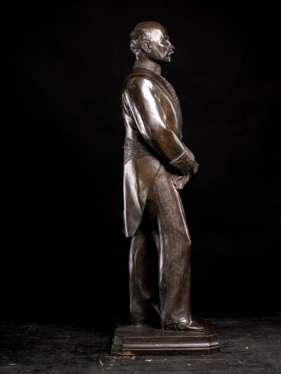 Herbert H Cawood Sir Frederick Lugard Colonial administrator Nigeria Bronze by Herbert Cawood