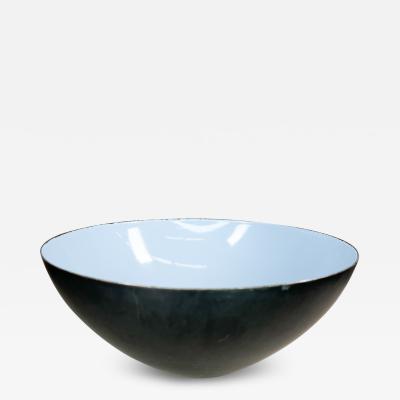 Herbert Krenchel 1953 Herbert Krenchel KRENIT Bowl Modern Black Blue Enamel Steel MoMA