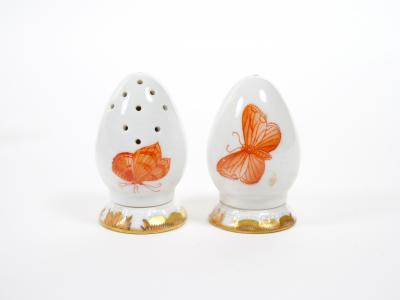 Herend Hungarian Porcelain Tableware Salt Pepper Service 16 Pieces