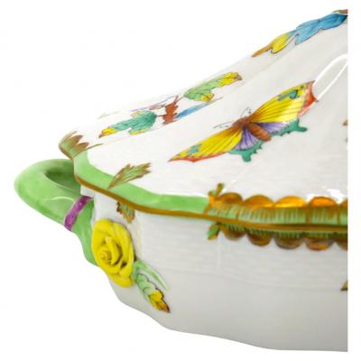 Herend Porcelain Tableware Covered Bowl Tureen