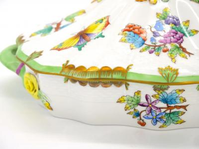 Herend Porcelain Tableware Covered Bowl Tureen