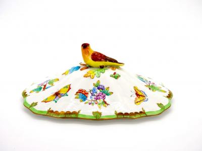 Herend Porcelain Tableware Covered Bowl Tureen