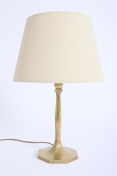 Herman Bergman Konstgjuteri Bronze Table Lamp by Herman Bergman Konstgjuteri