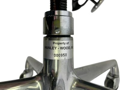 Herman Miller 1993 Herman Miller Eames Soft Pad Management Desk Chair Original Black Leather