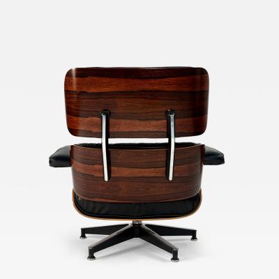 Herman Miller 1st Generation Eames Lounge Chair in Rosewood with New Moss Green Leather