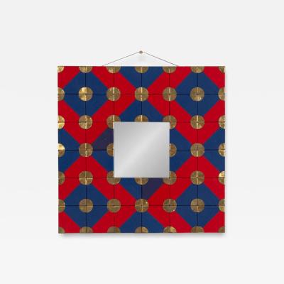Herman Miller Alexander Girard Wall Mirror for Textiles Objects 1961