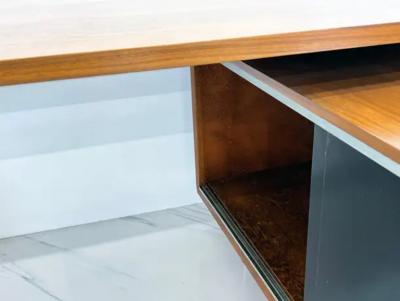 Herman Miller Early George Nelson Eog Executive Desk with Return for Herman Miller 1950s