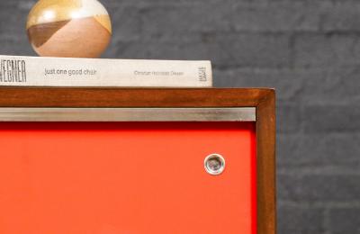 Herman Miller George Nelson Multi Color Lacquered Cabinet for Herman Miller