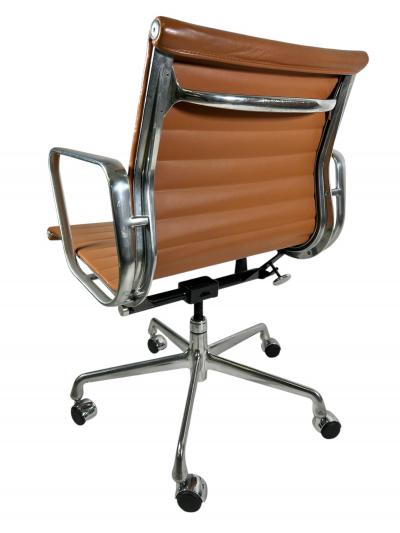Herman Miller Herman Miller Eames Aluminum Group Office Chair in Caramel Leather