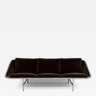 Herman Miller Rare George Nelson for Herman Miller Sling Sofa Model 6832 in Rohleder Velvet