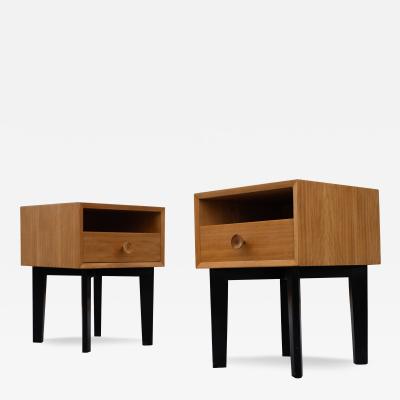 Herman Miller Restored Pair George Nelson for Herman Miller Primavera Basic Series Nightstands