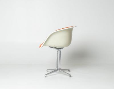 Herman Miller Set of Six Charles Ray Eames La Fonda Arm Chairs for Herman Miller