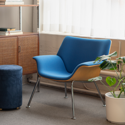 Herman Miller Swoop Plywood Lounge Chairs by Brian Kane for Herman Miller