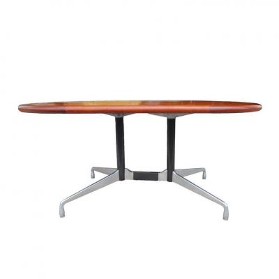 Herman Miller Vintage Herman Miller Table or Desk with Knoll Walnut Top