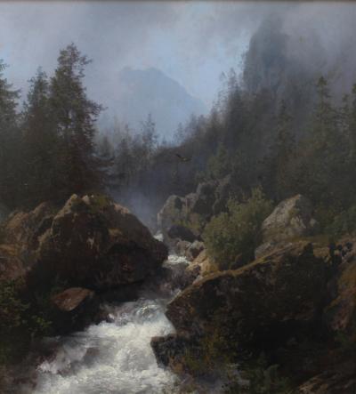 Hermann Herzog The Cascade of the Reichenbach