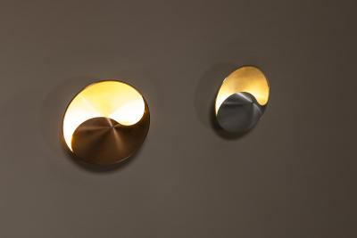 Hermian Sneyders de Vogel Set of 5 JinJang wall lamps by Hermian Sneyders de Vogel Netherlands 1971