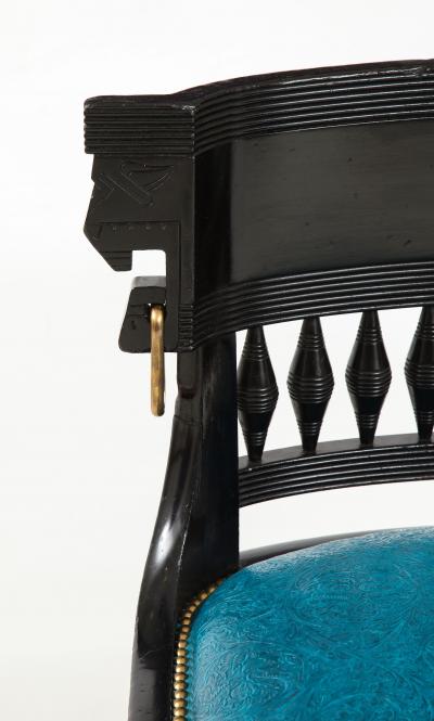 Herter Brothers Herter Brothers ebonized hall chair