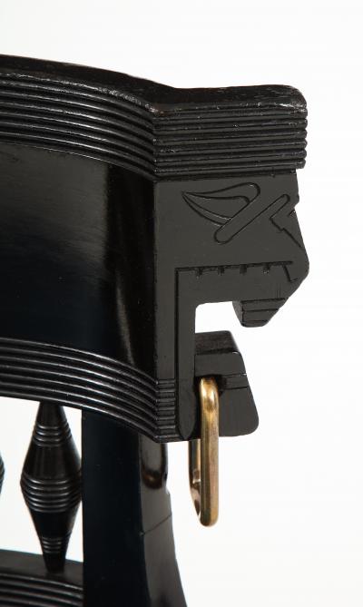 Herter Brothers Herter Brothers ebonized hall chair