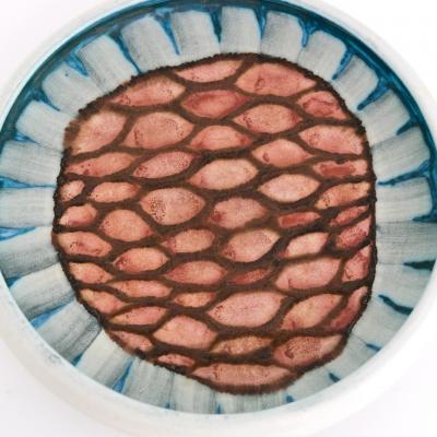 Hertha Bengtson HERTHA BENGTSON CERAMIC BOWL FOR R RSTRAND STUDIO SWEDEN 1960