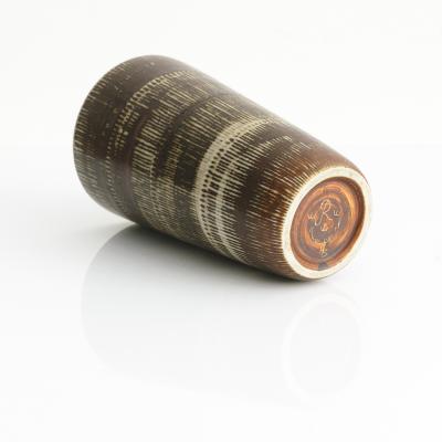 Hertha Bengtson Hertha Bengtsson designed Swedish mid century vase produced at Rorstrand Studio