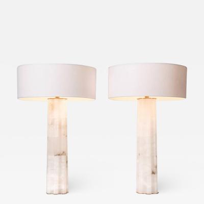 Herv van der Straeten Herv Van Der Straeten Pair of Table Lamps
