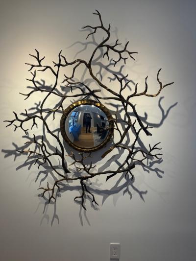 Herv van der Straeten Herve van der Straeten Branches Mirror in Bronze 2007