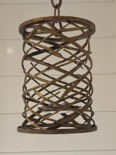 Herv van der Straeten Rare Herve Van Der Straeten Lustre Tourbillon 285 Pendant Light 2008