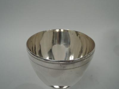 Hester Bateman Hester Bateman English Georgian Neoclassical Goblet 1785
