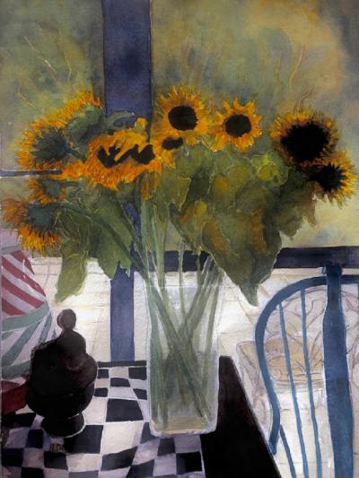 Hetty Doyle Sunflowers in Still Life