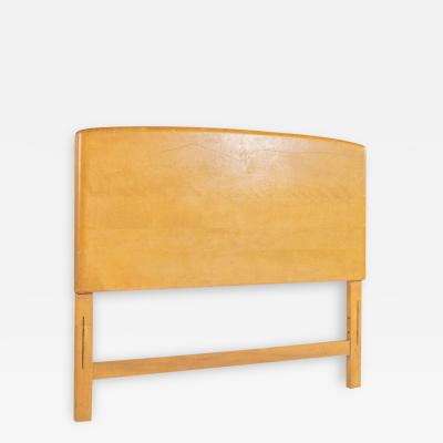 Heywood Wakefield Mid Century Maple Twin Headboard in Wheat