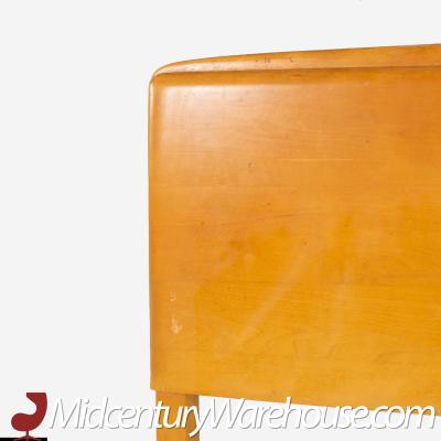 Heywood Wakefield Mid Century Maple Wheat Twin Headboard